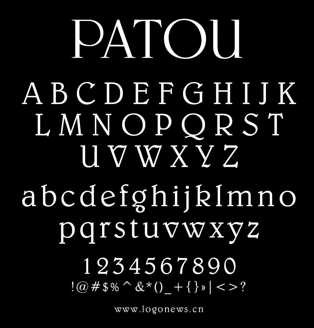 Jean Patou品牌LOGO,Jean Patou标志,Jean Patou品牌形象设计,奢侈品品牌设计,奢侈品品牌LOGO,奢侈品品牌标志设计