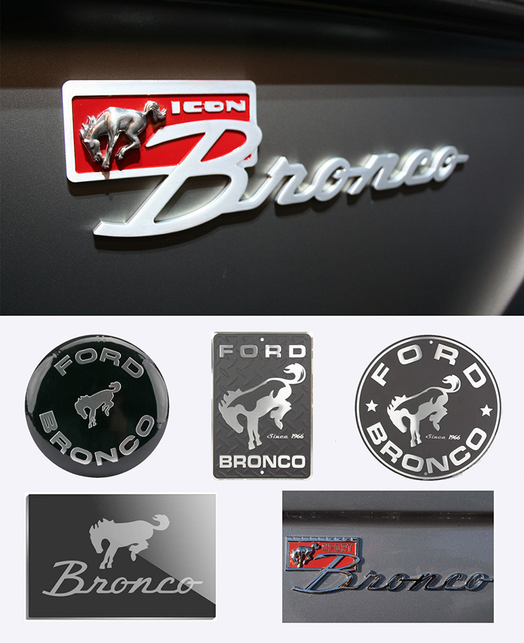 福特野马bronco全新logo正式亮相