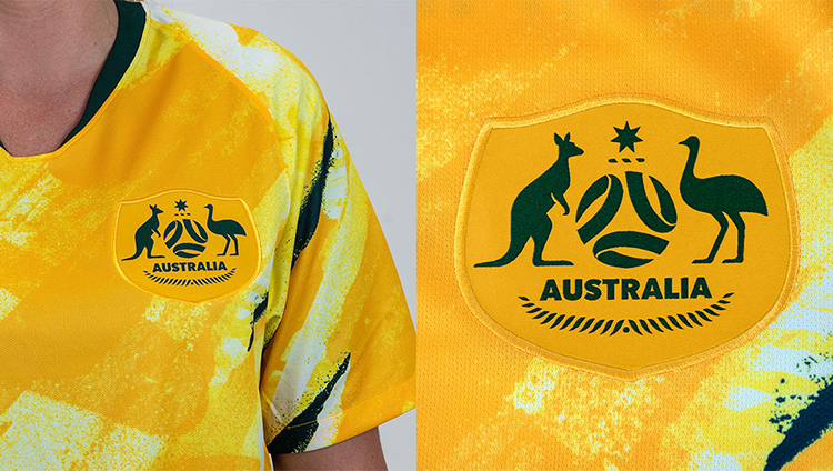 澳大利亚,足球,队徽,设计,全力设计