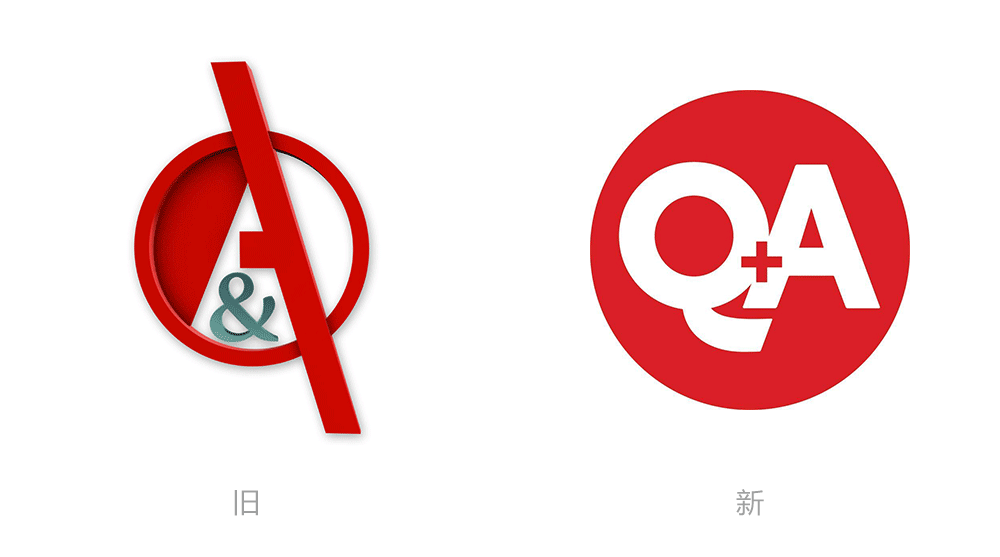 Q＆A电视节目LOGO设计,Q＆A电视节目标志设计,电视节目标志设计