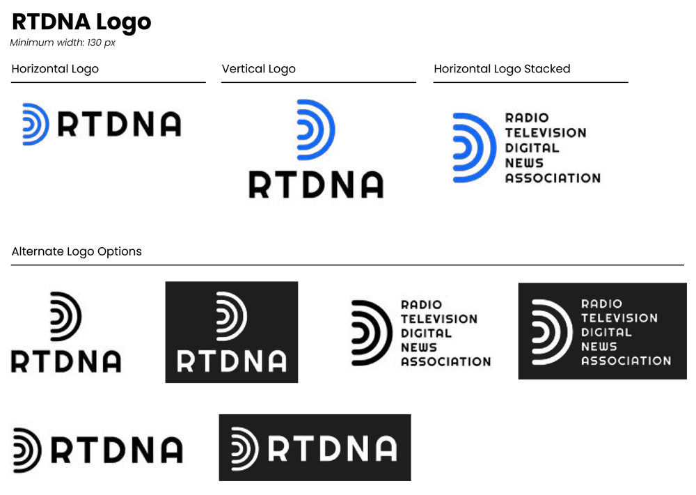 美国广播电视数字新闻协会LOGO,美国广播电视数字新闻协会标志,广播电视台标志设计,广播电视台LOGO设计