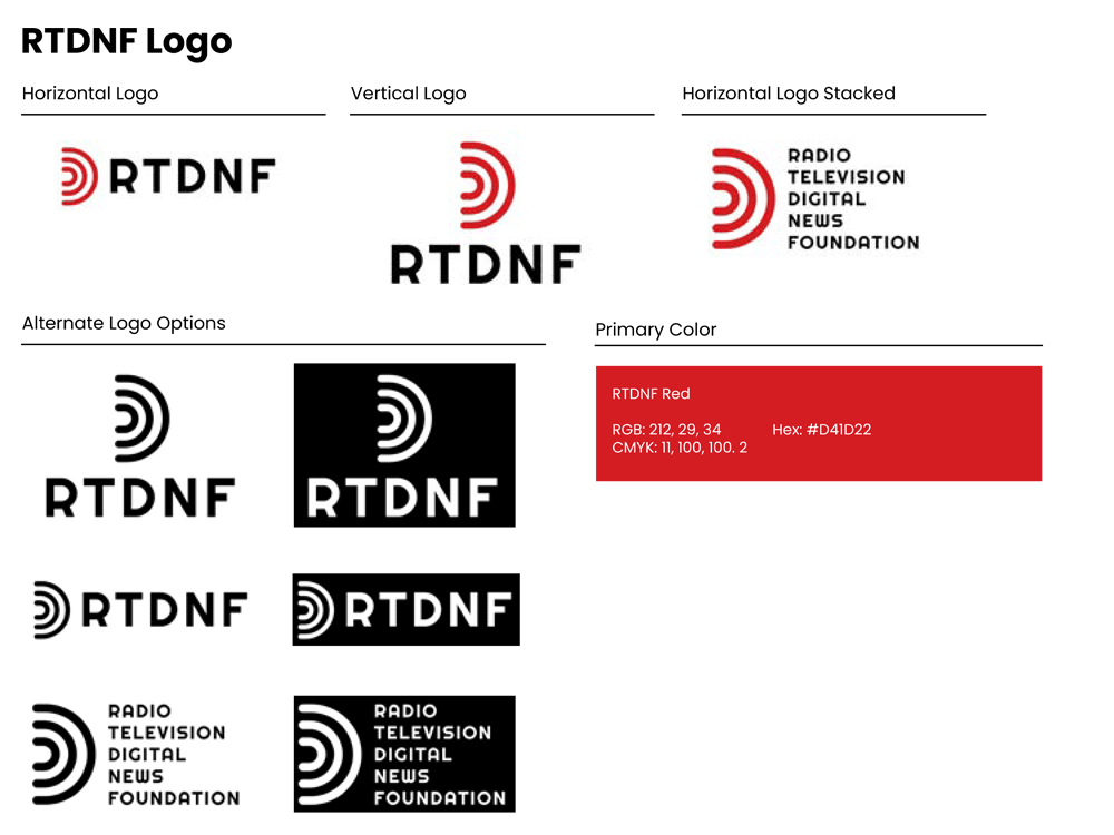 美国广播电视数字新闻协会LOGO,美国广播电视数字新闻协会标志,广播电视台标志设计,广播电视台LOGO设计