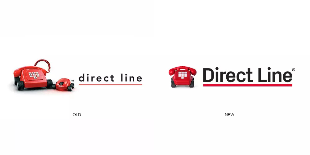 英国保险公司Direct Line发布新品牌LOGO