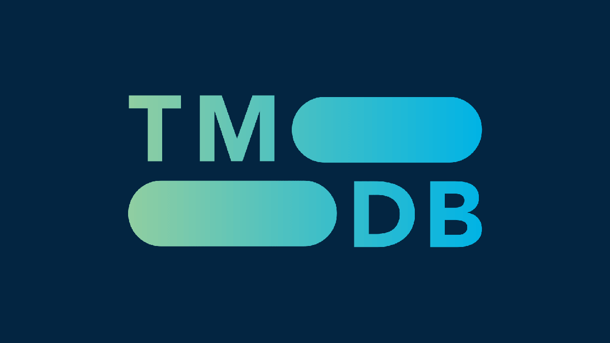 TMDb电影数据库平台标志,TMDb电影数据库平台LOGO,电影电视平台标志