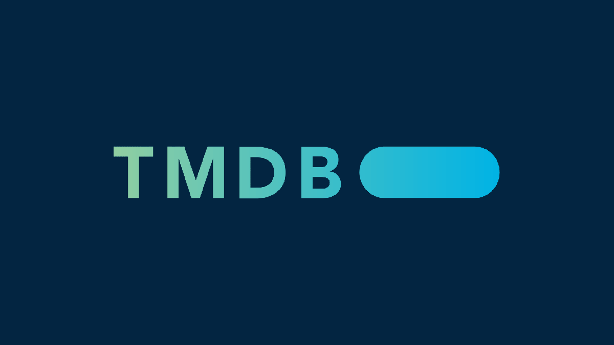 TMDb电影数据库平台标志,TMDb电影数据库平台LOGO,电影电视平台标志